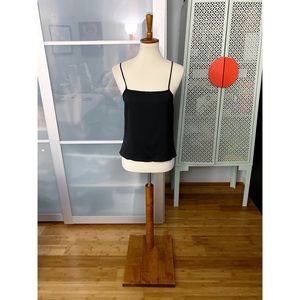 Diane Von Furstenberg Silky Cami Top in Black